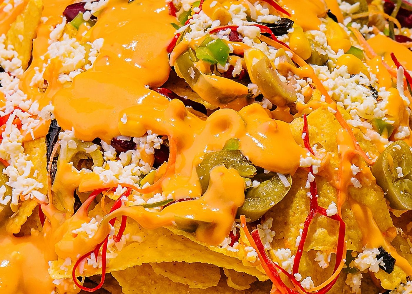 Nacos au cheddar fondu